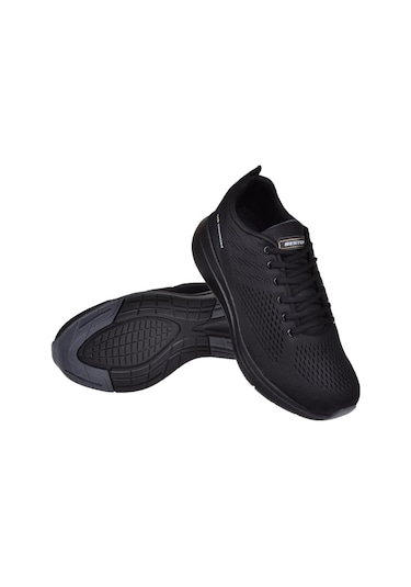 Pullman Anorak Erkek Spor Ayakkabı Sneaker Dum-642 Siyah Siyah