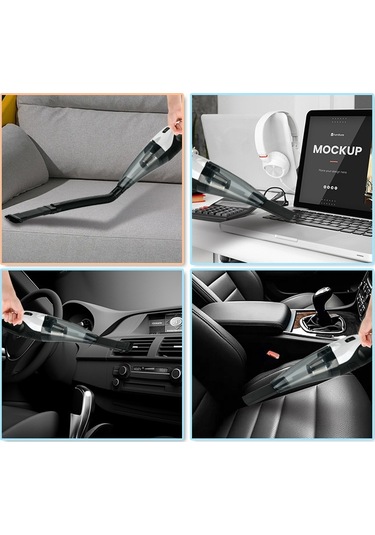 Güçlü Emişli Araba El Taşınabilir Elektrikli Süpürge, Özellikler: Kablolu Versiyon