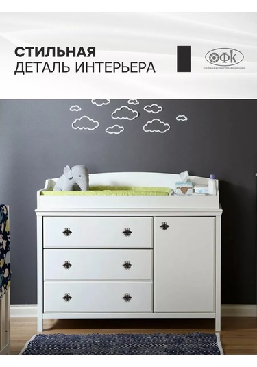 Ofk Mutfak İçin Mobilya Kulpları Düğme Böceği 214158627 Siyah