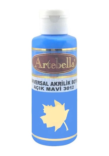 Açık Mavi Akrilik Boya ArtebellaAçık  Mavi Akrilik Boya 3012Açık