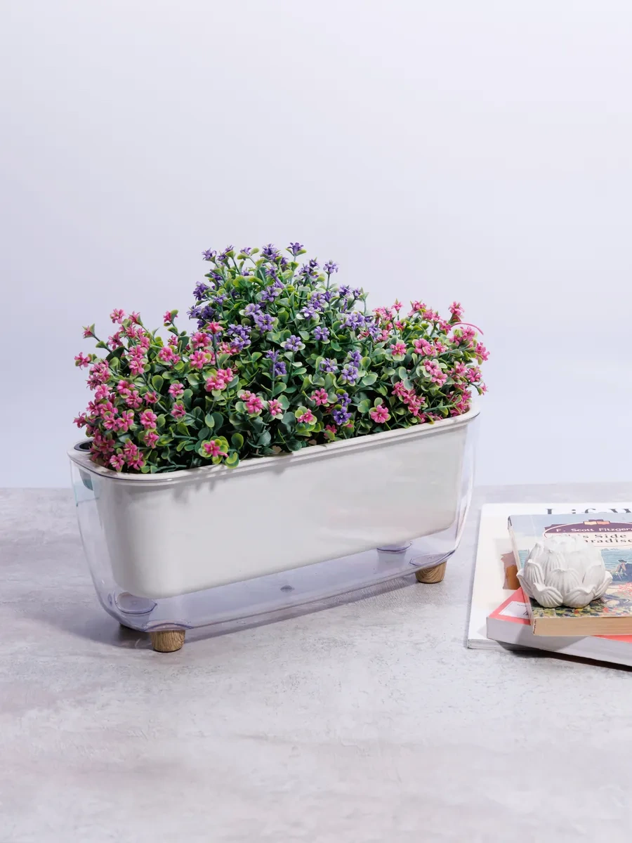 Wisty Otomatik Sulandırmalı Dikdörtgen Saksı 245468727