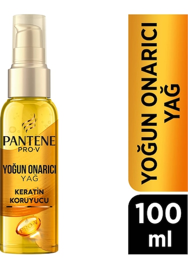 Pantene Keratin Özlü Onarıcı E Vitaminli Saç Bakım Yağı 100 ML
