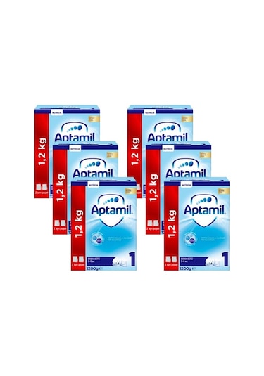 Aptamil 1 Bebek Sütü 1200 G 6 Adet