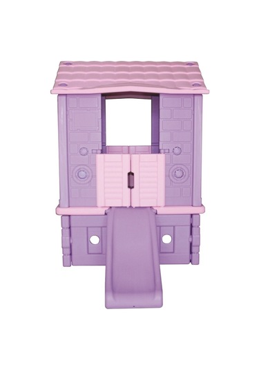 King Ev İki Kapılı Kaydıraklı Pembe/lila