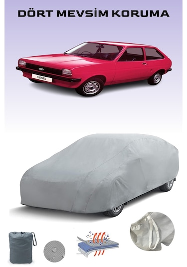 Fiesta 3 Kapılı 1976 - 1983 Araba Brandası Oto Branda Gri