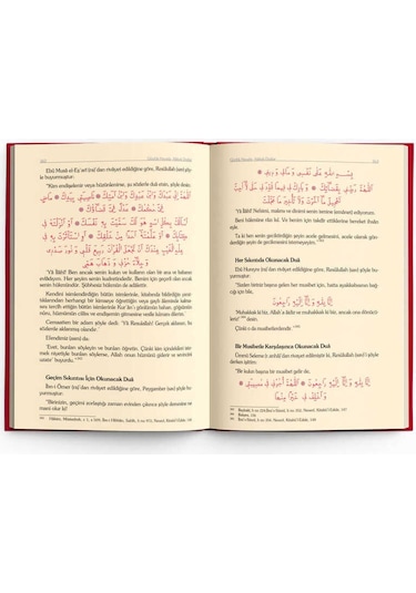 Kaynaklarıyla Büyük Dua Mecmuası (Kırmızı)