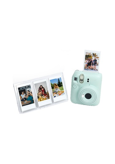 Polaroid Mini Dikey Üç Kare Pc Şeffaf Fotoğraf Çerçevesi İçin 3 İnç