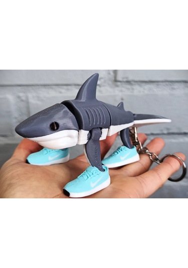 Hareketli Köpekbalığı Figür 13cm