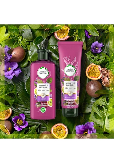 Herbal Essences Vegan Saç Bakım Kremi Besleyici Çarkıfelek Çiçeği ve Pirinç Sütü 275 ML