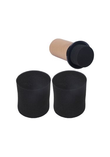 Fosenze Hoparlör Portu Sponsu 80mm X 80mm, Gürültüyü Azaltır, Bası Yansımasını Artırır, Hoparlör Kutuları İçin Uygun 2 Adet