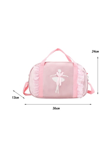 Homyl Bale Dans Çantası Tatlı Tutu Elbise Seyahat Için Çocuk Pembe