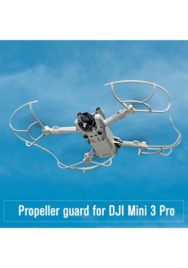 Djı Mini 3 Pro İçin Startrc Drone Pervane Koruyucu Koruma Karşıtı Koruma Karşıtı Yüzük Gri