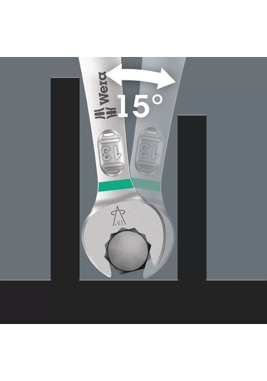 Wera 6003 Joker 5 Set 1 Açık Ağız Yıldız Kombine Anahtar Seti