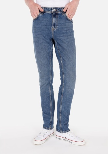 Colins Straight Fit Düşük Bel Düz Paça Erkek Lacivert Jean Pantolon Cl1068595 Q1.v1 Dn03261 DENİM