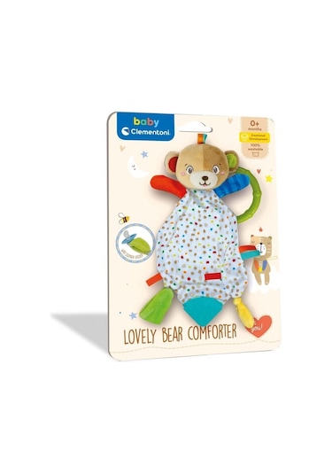 17654 Baby Clementoni - Sevimli Ayı Çıngırak Çok Renkli