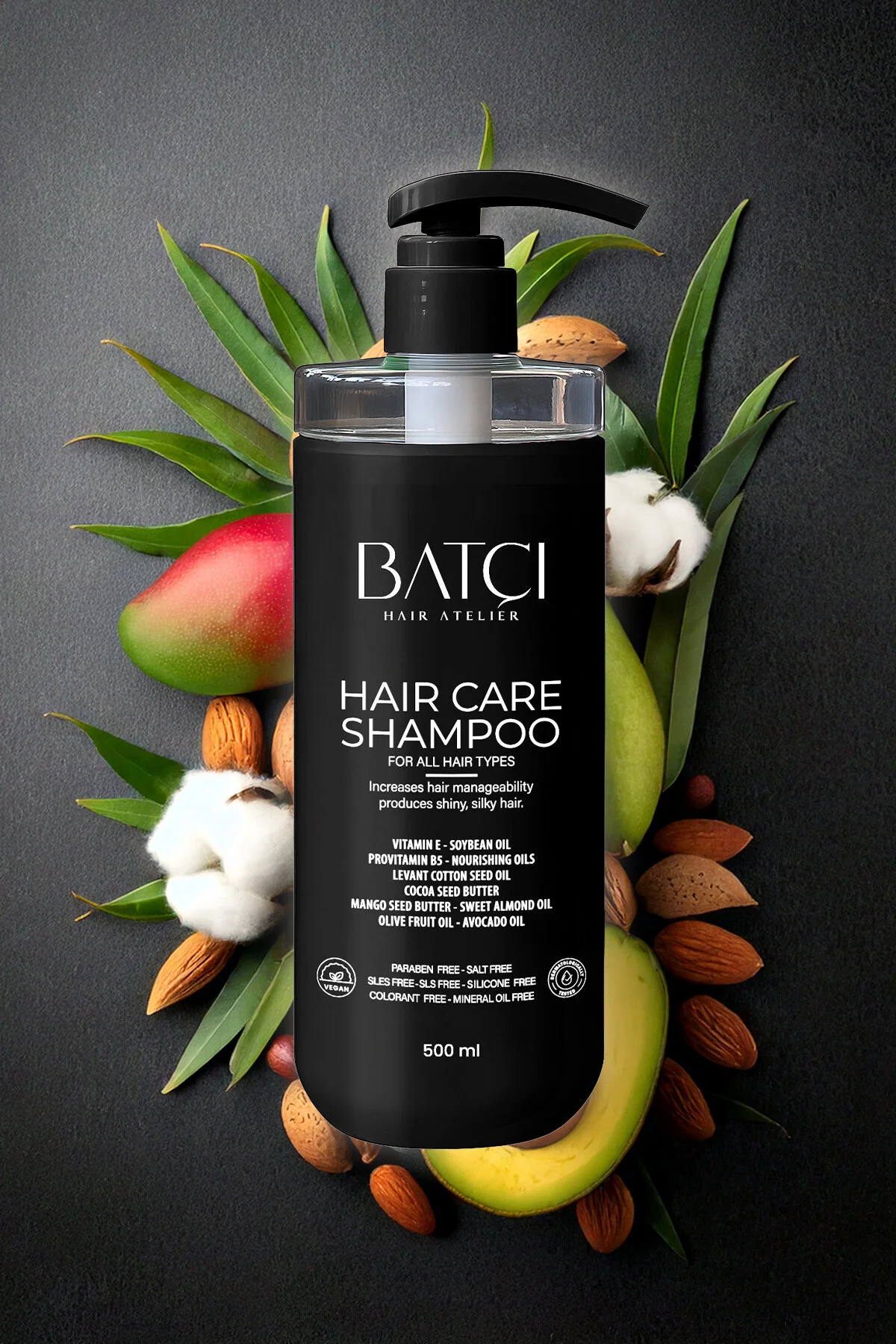 Sülfatsız Parabensiz Mentolsüz Derinlemesine Besleyici Provitamin B5 Şampuan 500 Ml Tüm Saçlar