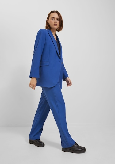 Jack & Jones Kadın Kruvaze Ceket - Mary 12200590 Blue Iolite Siyah