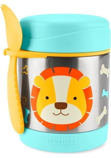 Skip Hop Zoo Paslanmaz Çelik  Termos 325 Ml Çok Renkli