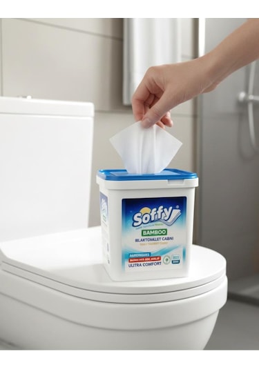 Soffy Islak Tuvalet Kağıdı Tuvalete Atılabilen Flushable Tuvalet Kağıt 480 Adet