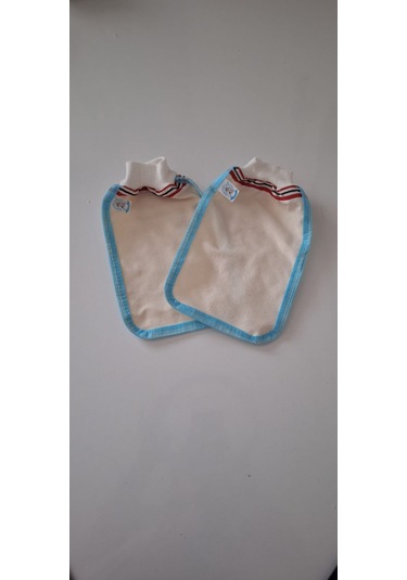 Eker-mavi Biyeli Hızlıgiy Kese Seti-2 Adet Kese-lastikli Kese