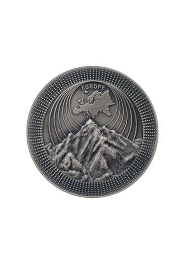 AgaKulche Mont Blanc Dark 2021 Gümüş Sikke Coin