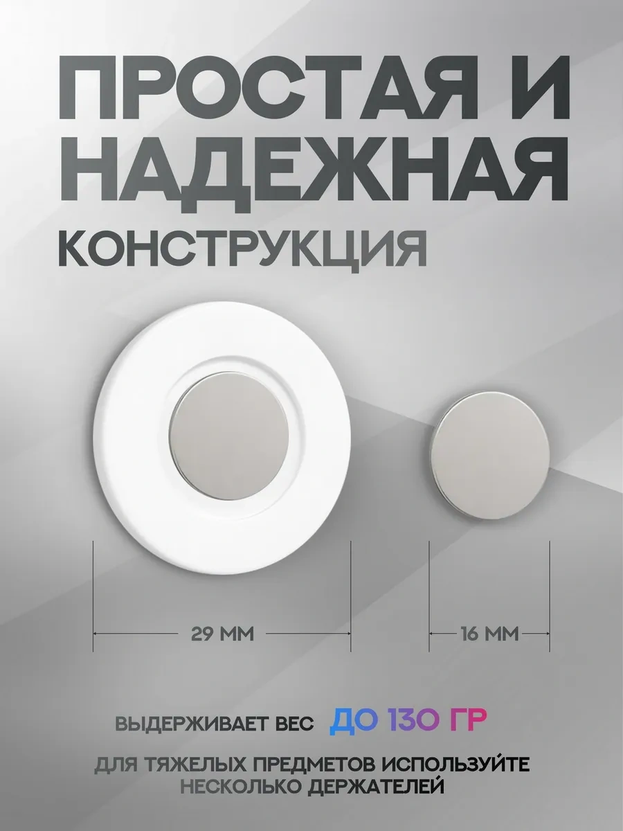 Duvara Monte Uzaktan Kumanda Tutucu 10'lu Paket 349517077 Beyaz