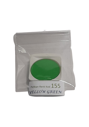 Pelikan Suluboya Tableti Tekli Yellow Green-sarıya Çalan Yeşil