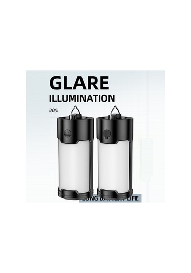 Willowhaven Taşınabilir Aaa Pilli 800 Lümen Ipx45 Su Geçirmez Led Kamp Işığı Çadır Acil Durum Çok Renkli