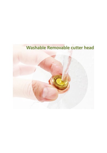 Şarj Edilebilir Elektrikli Kaş Düzeltici Epilatör Yeşil Diğer