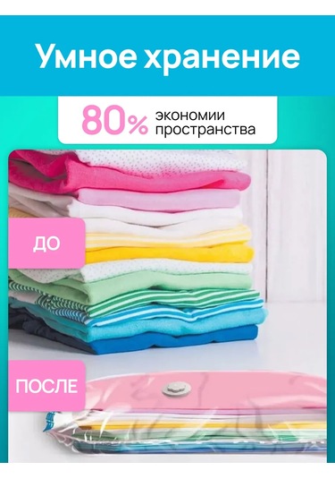 Techhouse Giysi Ve Eşyalar İçin Vakumlu Poşetler 25 Adet 168132435