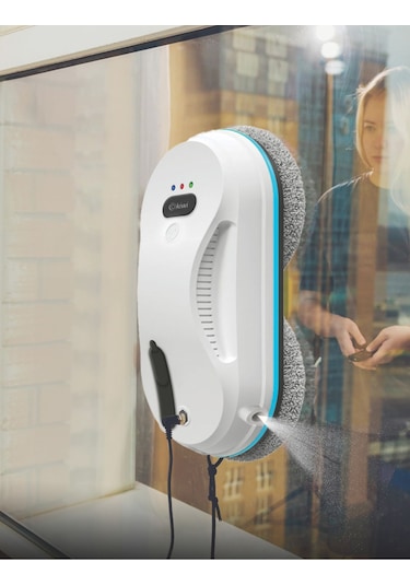 Kiwi KWC-7130 Uzaktan Kumandalı Sıvı Püskürtmeli Cam Silme Robotu