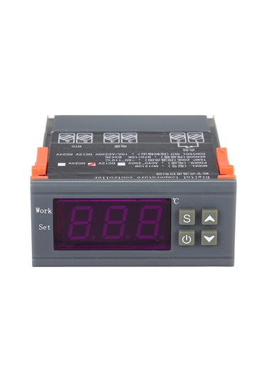 Dianziye Dc12v Dijital Sıcaklık Kontrol Cihazı Mh-1210w -50 C 110 C Led Ekranlı Ev Ve Endüstriyel Kullanim