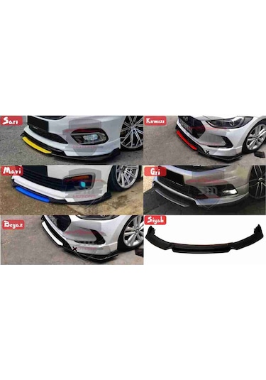 Sm Motors Golf 5 Lip 4 Parça Kırmızı / Tampon Eki Tyc00212405335