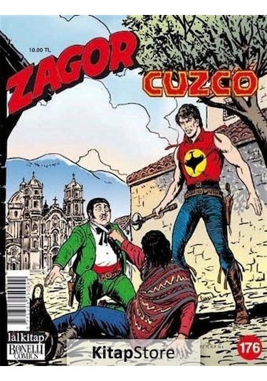 Zagor Sayı 176-Cuzco - Moreno Burattini - Lal