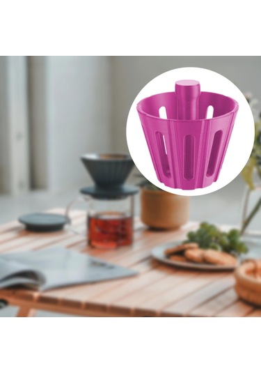 Homyl Kahve Filtre Konisi Aksesuarları Yeniden Pembe Pembe