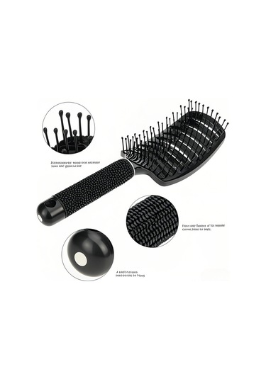 Gajeena Abody Masajlı Nylon Saç Fırçası - Kaymaz Tutma Yeri Ve Hızlı Kuruma Özelliği