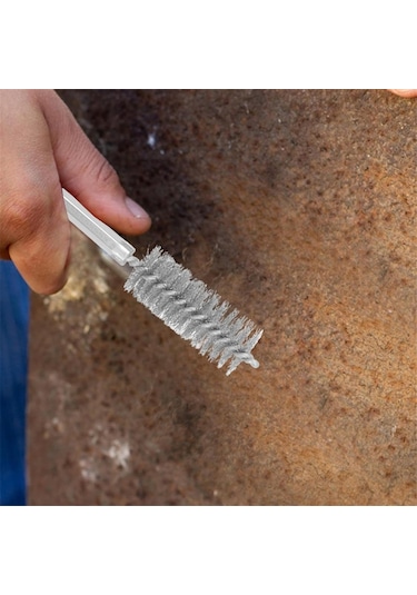 Xurunkeji Metal Boru Temizleyici, Matkap Bağlantılı Boru Temizleyici, Bakır Boru Aletleri, Boru Temizleme Alet Seti, 3'lü Boru Temizleyici Seti