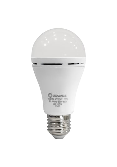 Osram Led 8 W 3000K 806LM E27 Duy Sarı Işık Şarjlı Ampul