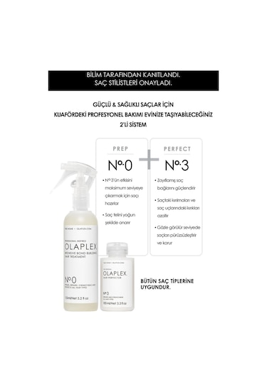 Olaplex At Home Complete Bond Building Set Ev İçin Bağ Güçlendirici Saç Bakım Seti
