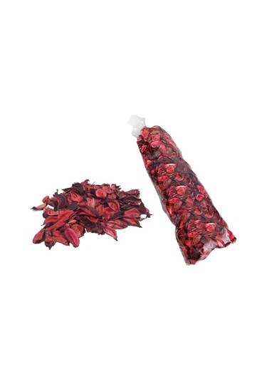 Dekoratif Gül Kurusu Yaprağı Süsleme Gül Yaprağı Kuru Gül Kırmızı