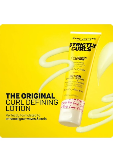 Marc Anthony Strictly Curls Bukle Belirginleştirici Saç Bakım Losyonu 245ml