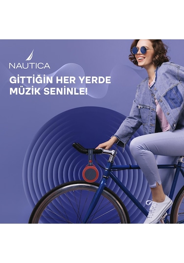 Nautica S20 400 Mah Navy Taşınabilir Bluetooth Hoparlör