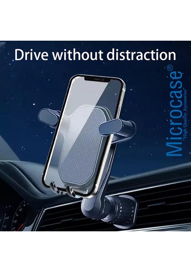 360° Araç İçi Izgaralıktan Kelepçeli Telefon Tutucu - AL3738