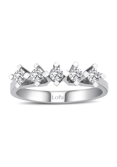 Lova G Renk 0,43 Karat Pırlanta Beştaş Yüzük - 1040094