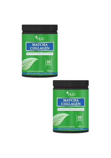Hud Matcha Kolajen Tip I-Tip Iii 300 G 2 Adet