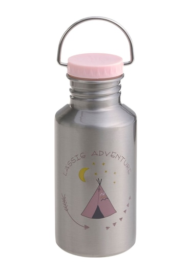Lassig Adventure Çelik Matara Tipi 500ml Pembe