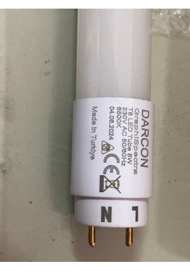 60 Cm Graphıca Led Darcon Graphispectra 8w 6500k T8 Led