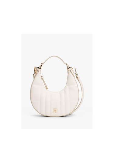 Th Feminine Moon Crossover Kadın Ekru Çanta-8377 Ekru