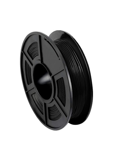 Sunlu Tpu 3d Yazıcı Filamenti 1,75mm Yüksek Hassasiyet 0,02mm 0,5kg 1,1lbs Siyah Makara