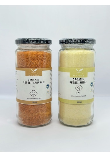 Mamma Emada Organik Bebek İrmiği ve Organik Bebek Tarhanas